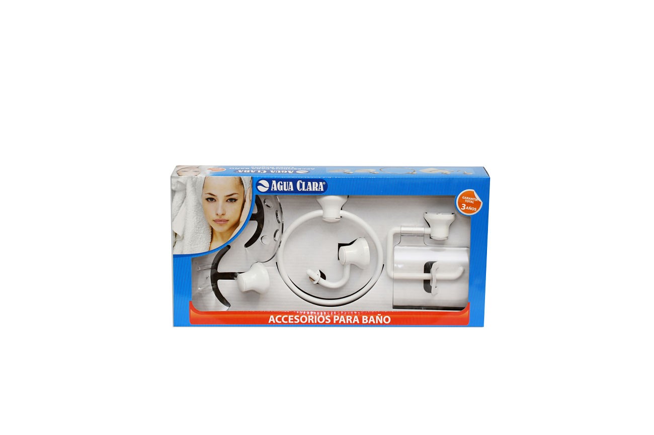 Set Regina 5 piezas - Agua Clara