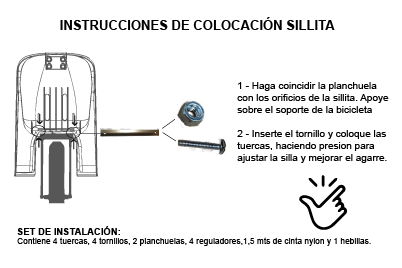 Instrucciones de silla bebe