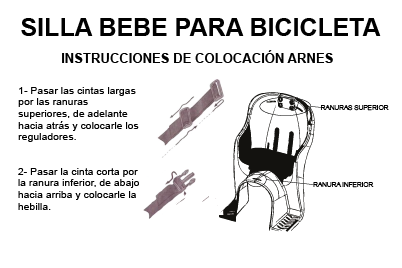 Instrucciones de silla bebe