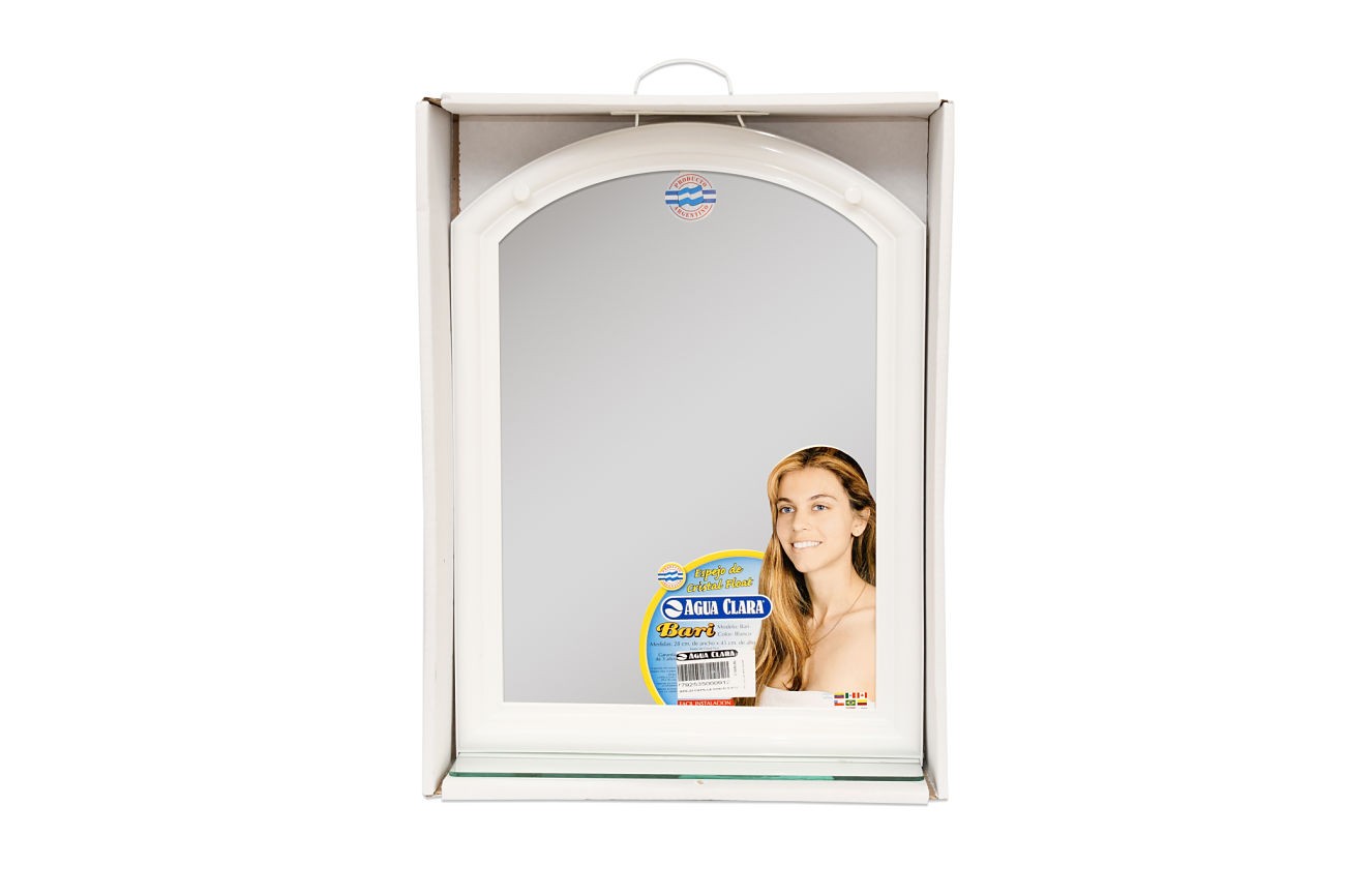 Embalaje Espejo roma nº3- con repisa Embalaje Espejo roma nº3- con repisa - Agua Clara