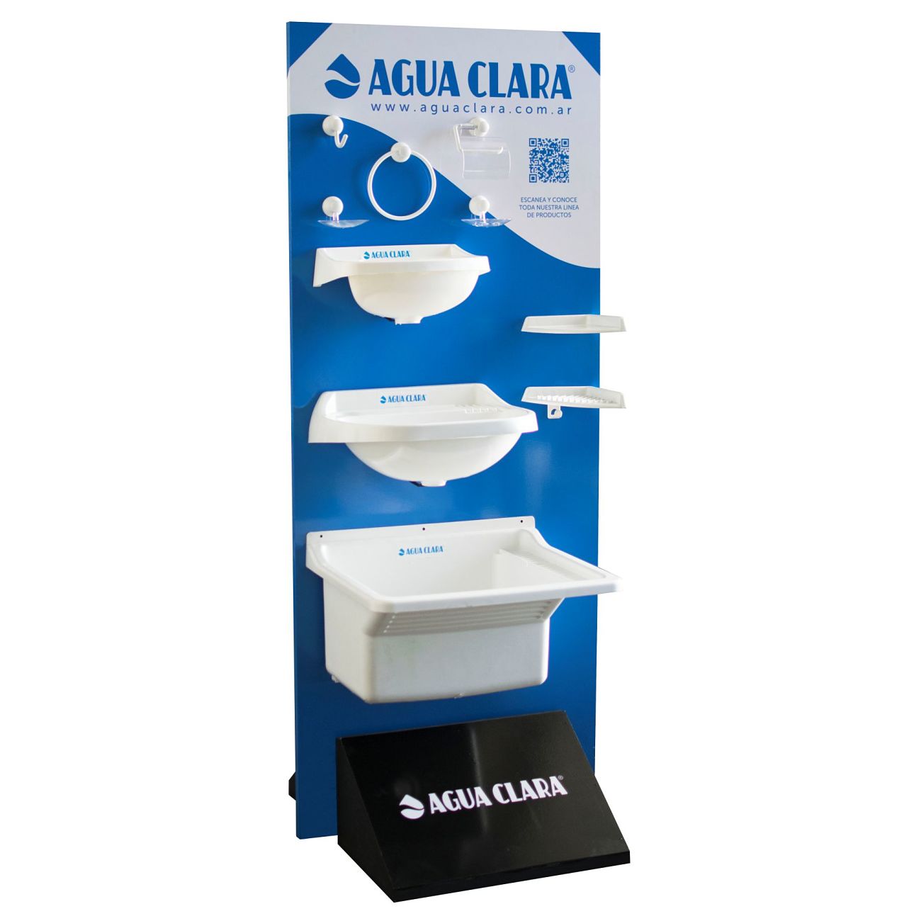 Exhibidor lateral_opt Exhibidor 2 caras | Agua Clara